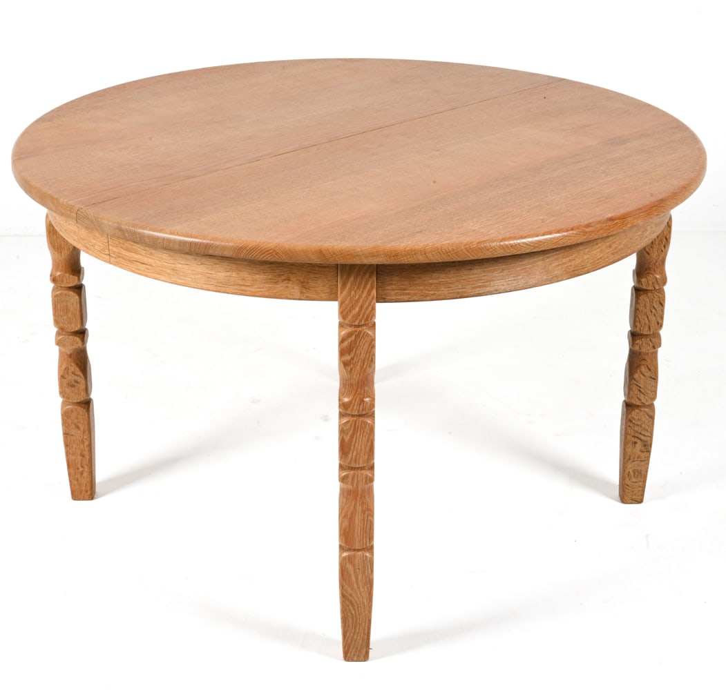 HENNING KJAERNULF FOR EG OAK DINING TABLE (1 of 18)