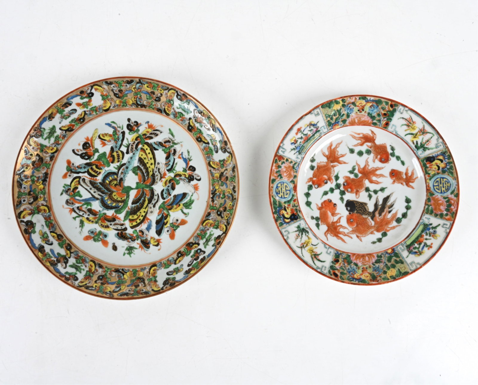 (2) CHINESE EXPORT PORCELAIN PLATES (1 of 15)