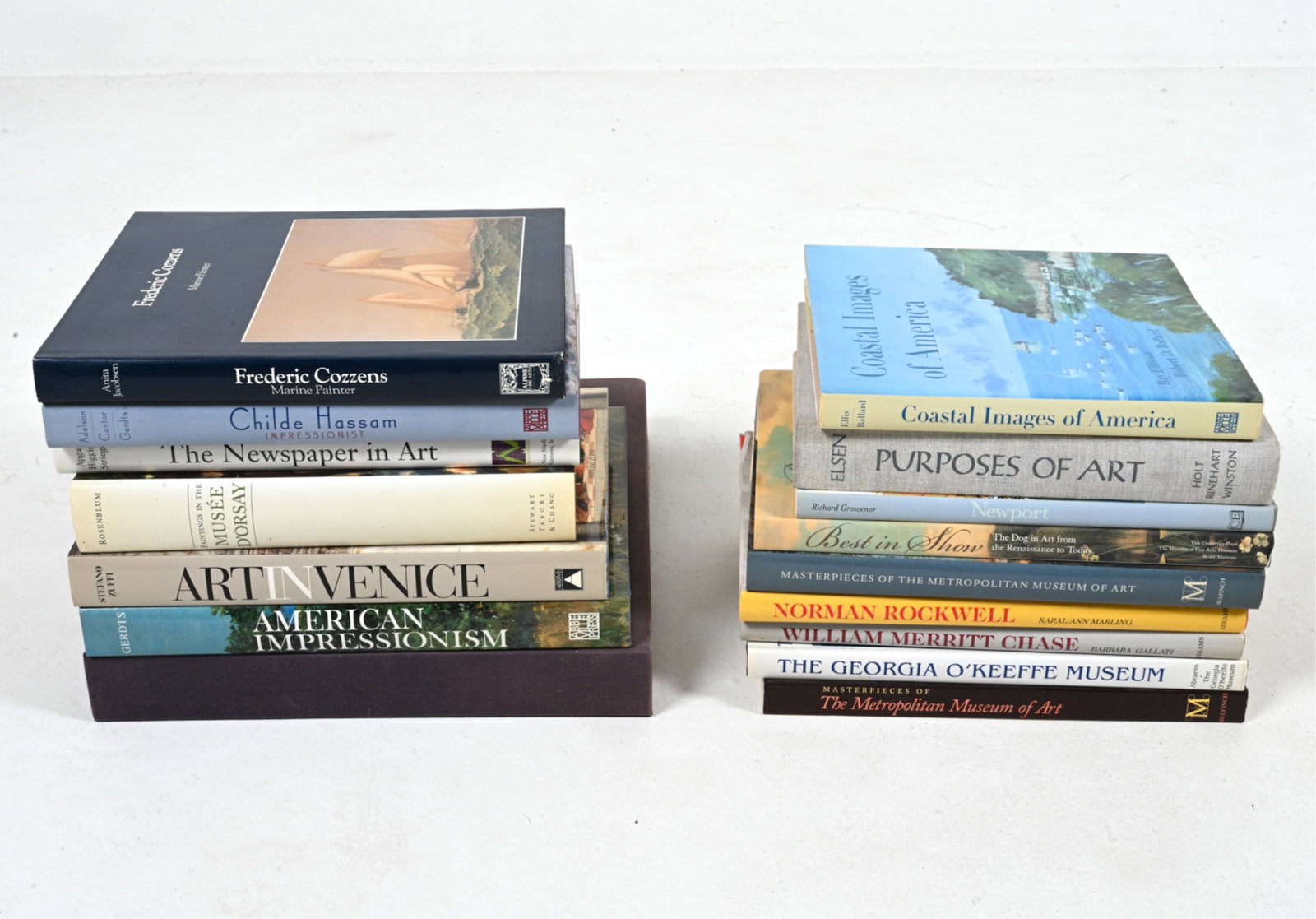 GROUPING OF COFFEE TABLE BOOKS; FINE ART (1 of 11)