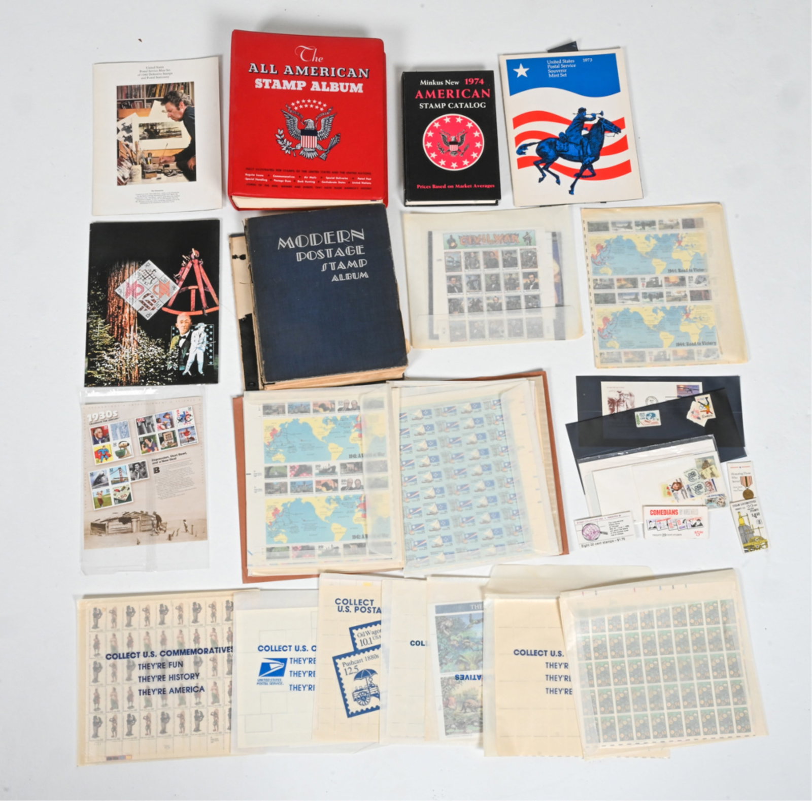 ESTATE POSTAGE STAMP COLLECTION (1 of 19)