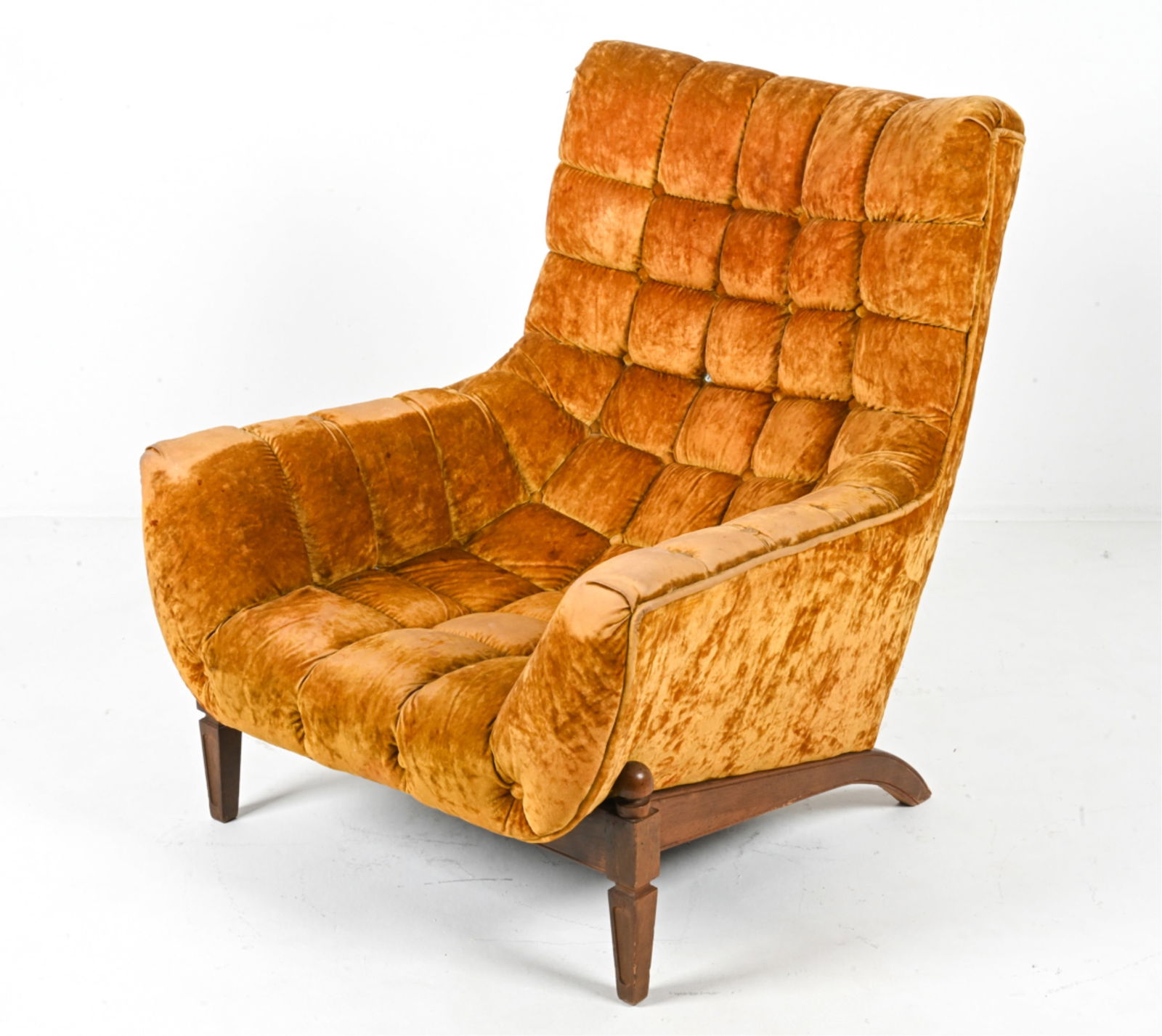 CASTRO "ARDEN" HIGH-BACK GONDOLA CHAIR, C. 1960'S (1 of 17)