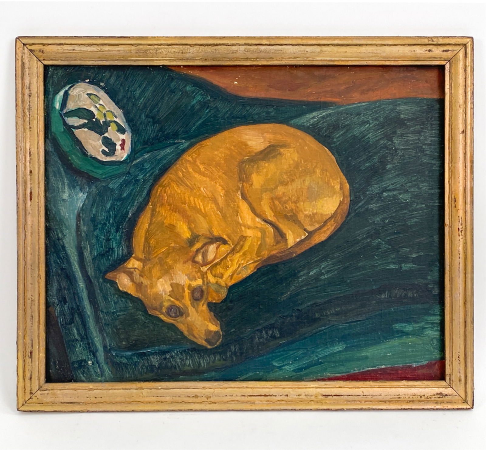 WILLIAM AUERBACH-LEVY (1889-1964) DOG OC (1 of 7)