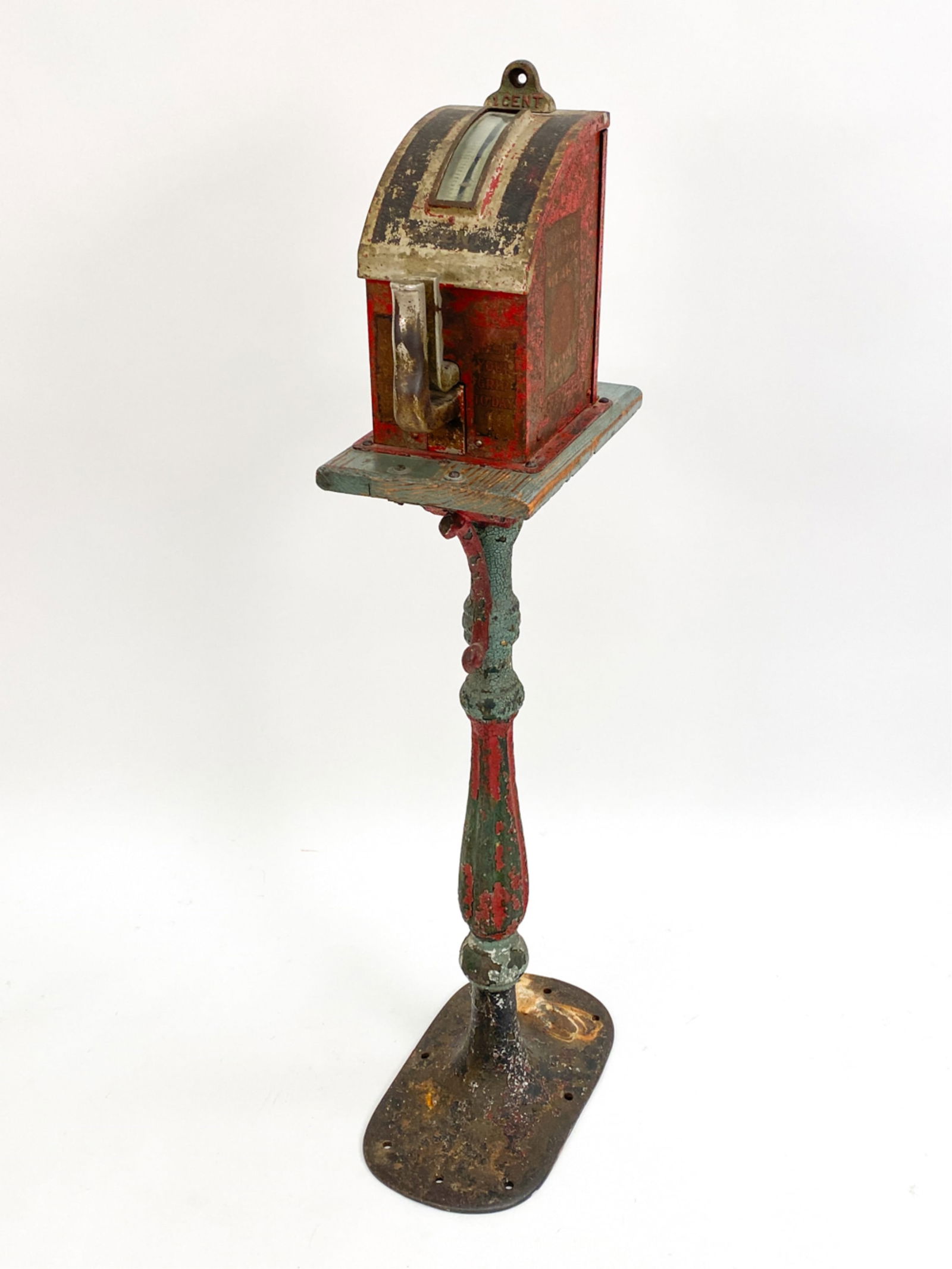 ANTIQUE ARCADE GRIP STRENGTH TESTER (1 of 11)