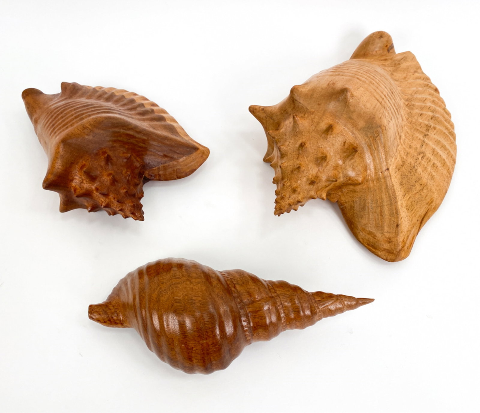 (3) CHEDDIES CARVING STUDIO WOOD MODELS OF SHELLS (1 of 20)