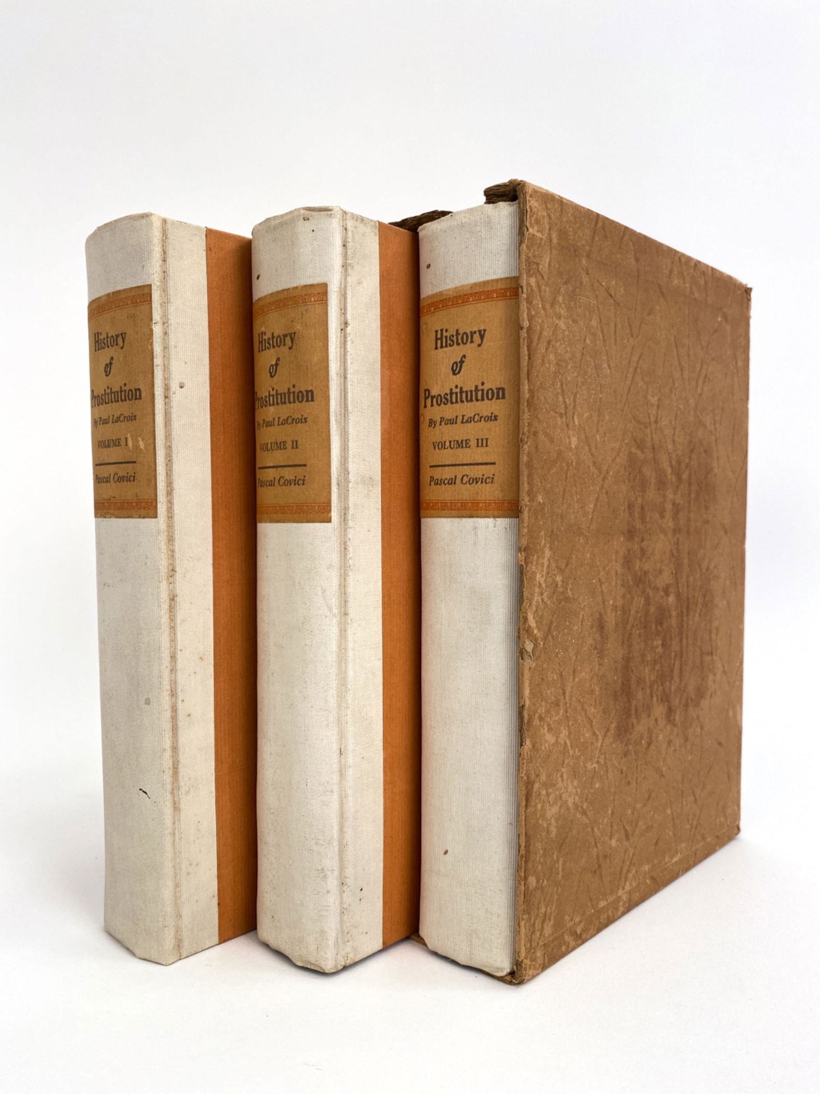 PAUL LACROIX, HISTORY OF PROSTITUTION, 1926 LTD (1 of 5)