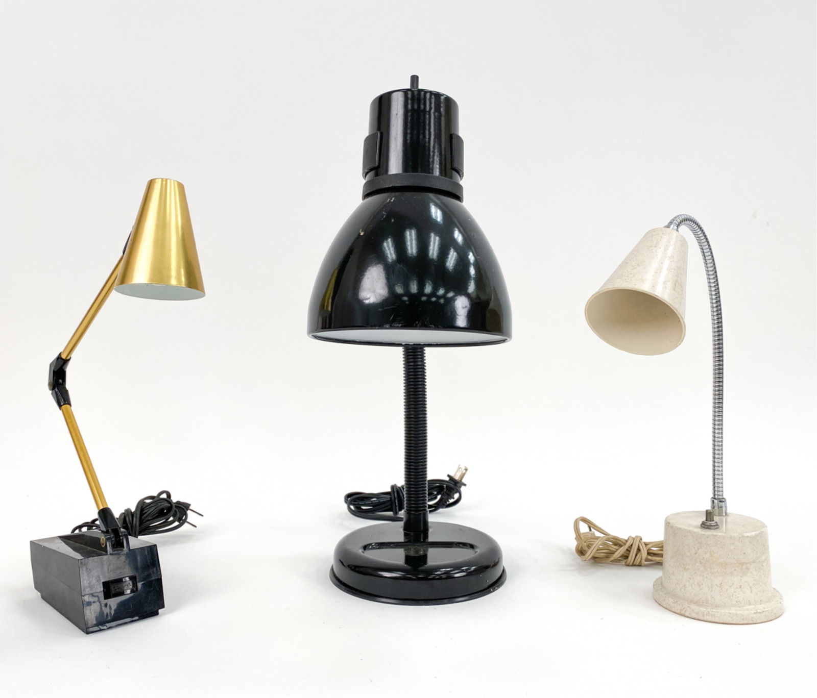 (3) MID-CENTURY DESK LAMPS (1 of 14)