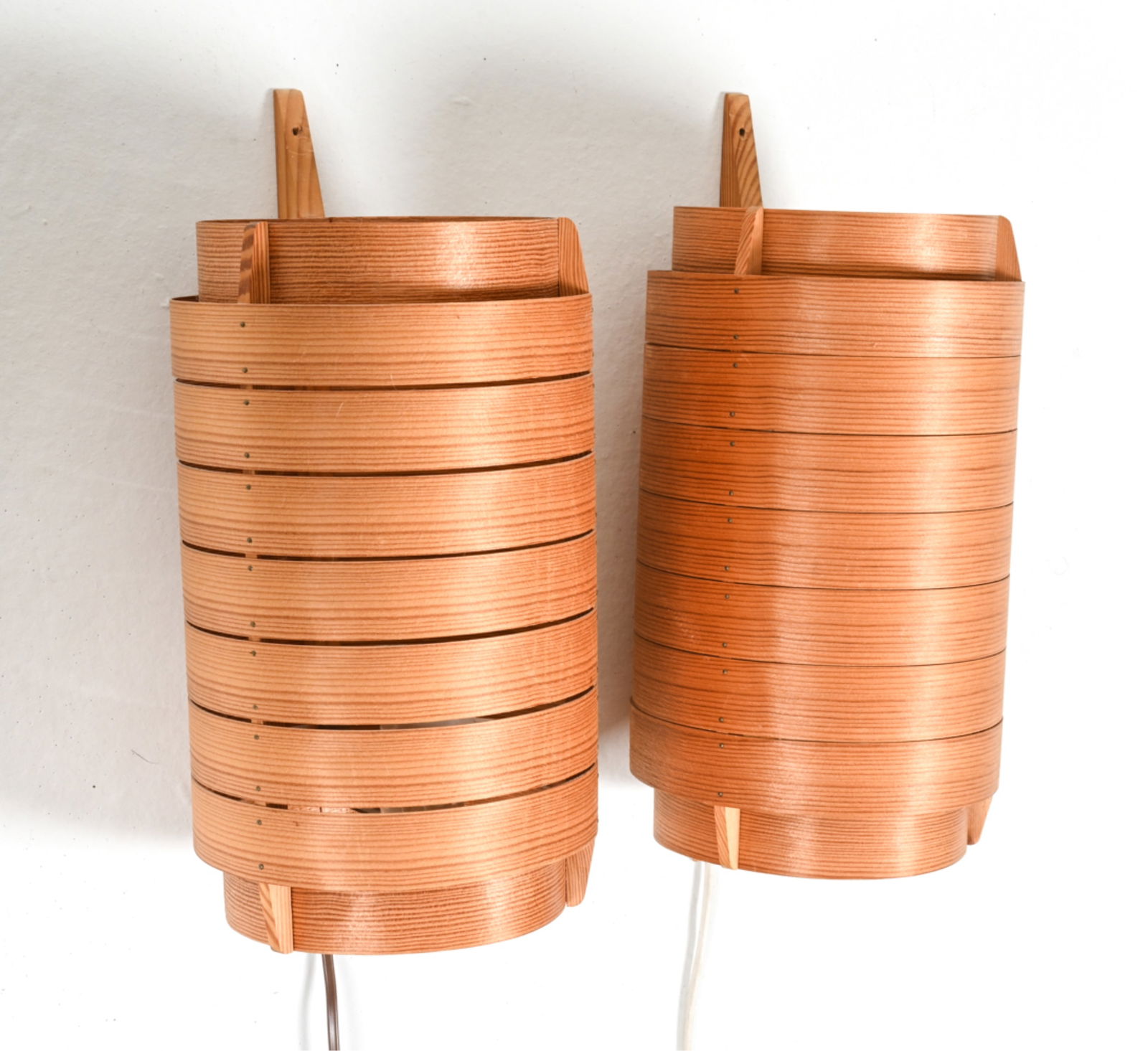 (2) HANS-AGNE JAKOBSSON AB ELLYSETT PINE SCONCES (1 of 18)