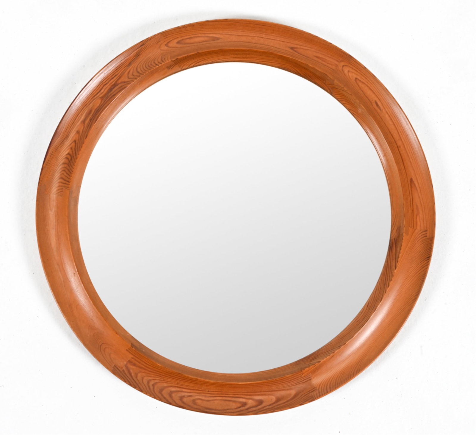 SWEDISH MODERN PINE MIRROR, C.1970's (1 of 11)