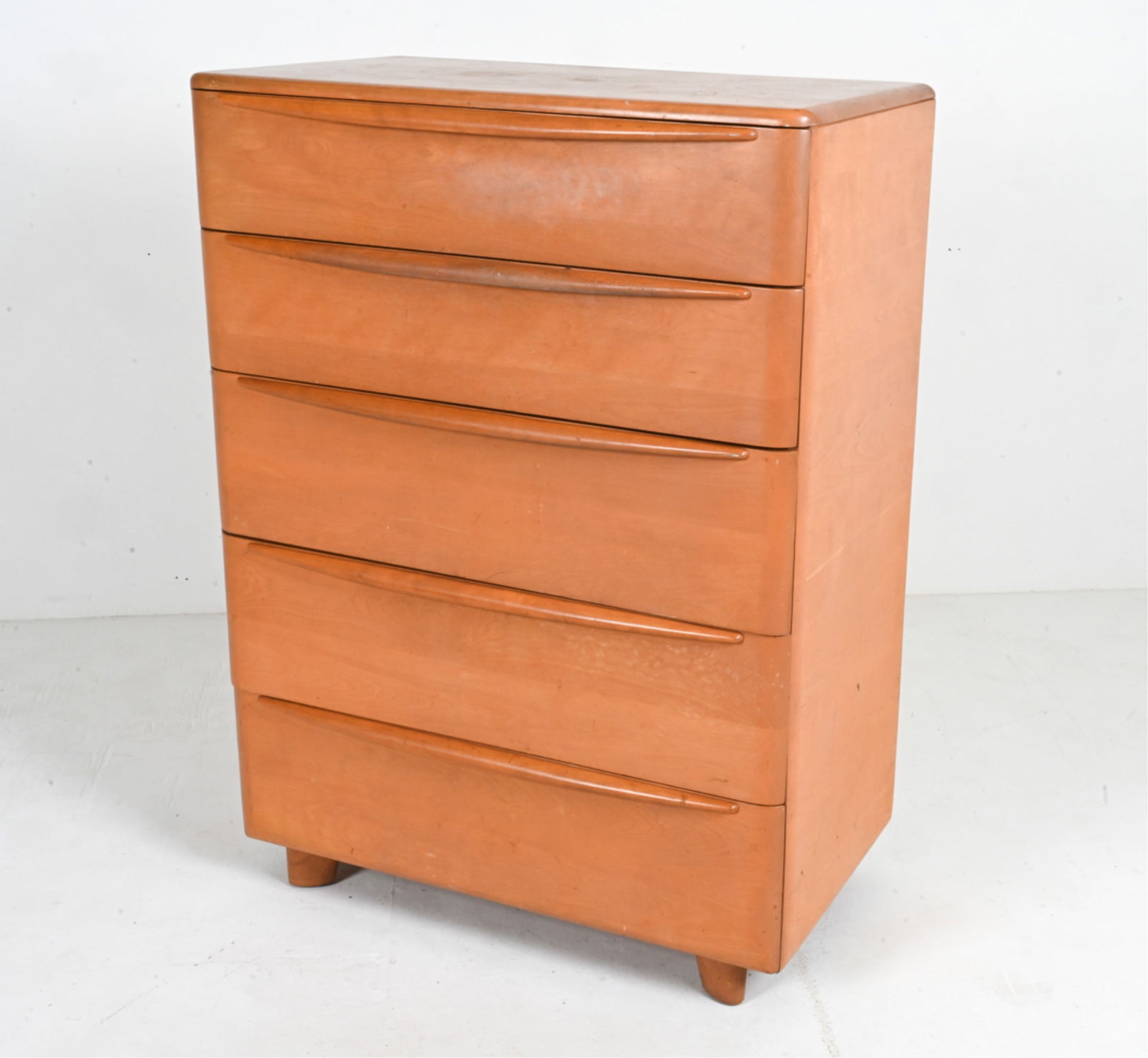 HEYWOOD-WAKEFIELD ENCORE TALL CHEST, C. 1950'S (1 of 17)