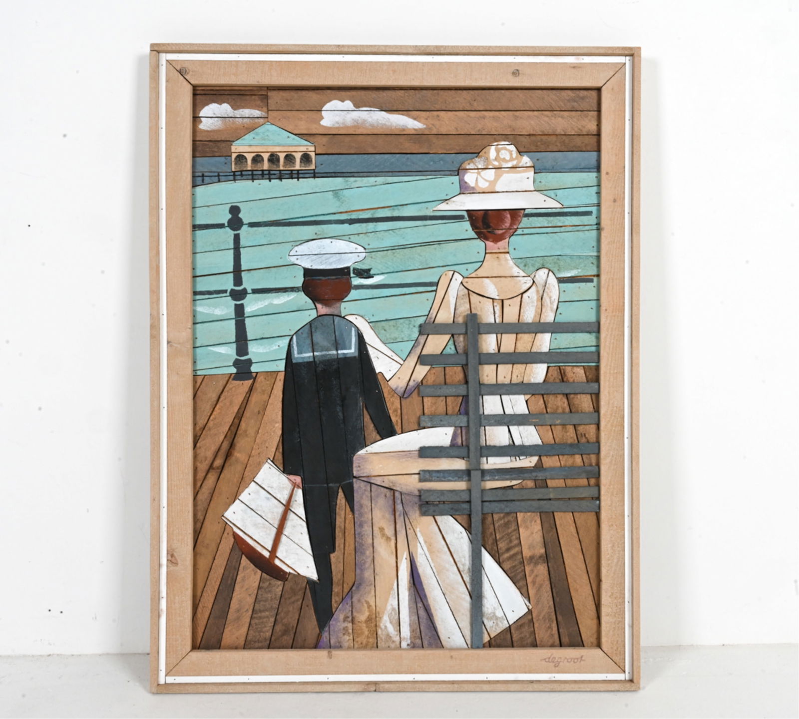 THEODORE DE GROOT (DUTCH,1920-2019) WOOD SCULPTURE (1 of 7)