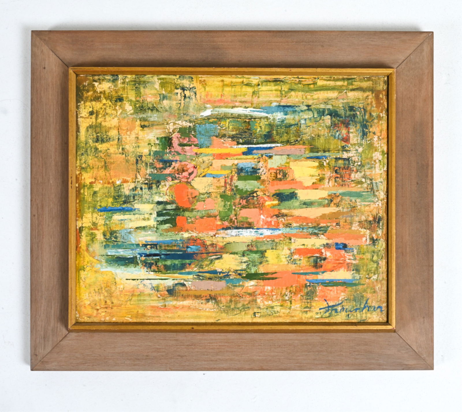 MID-CENTURY ABSTRACT O/C PAINTING (1 of 6)