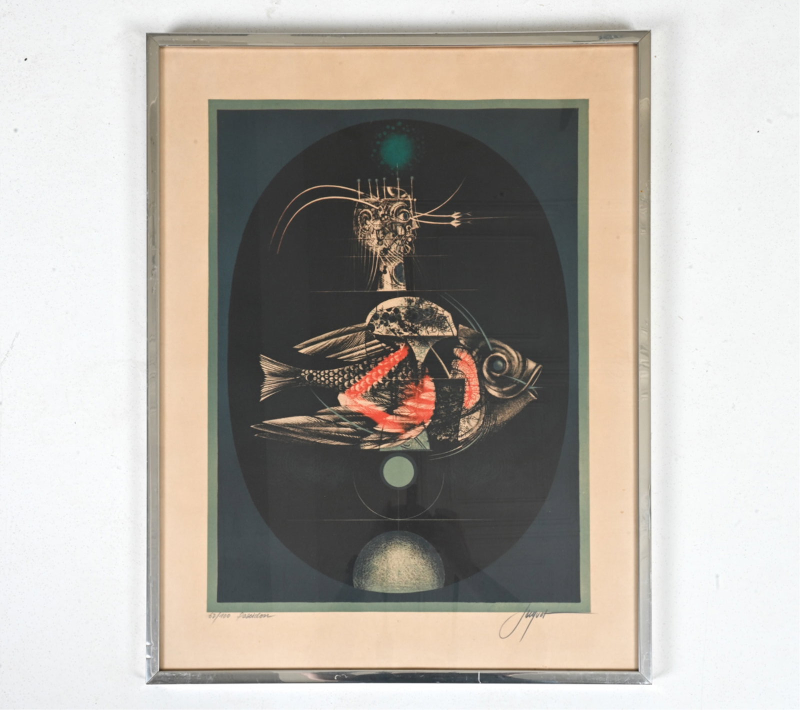 PIERRE JACQUOT (FRENCH, 1929-2009) LITHOGRAPH (1 of 5)