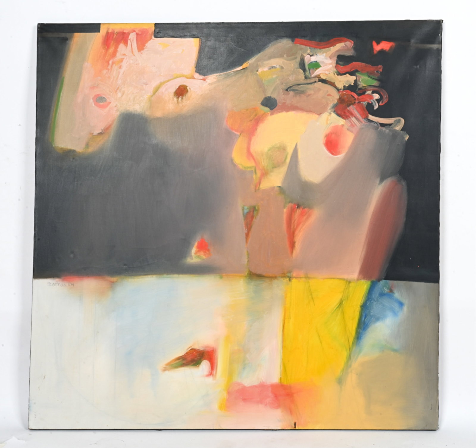 GENE SZAFRAN (1941-2011) ABSTRACT O/C C. 1964 (1 of 5)