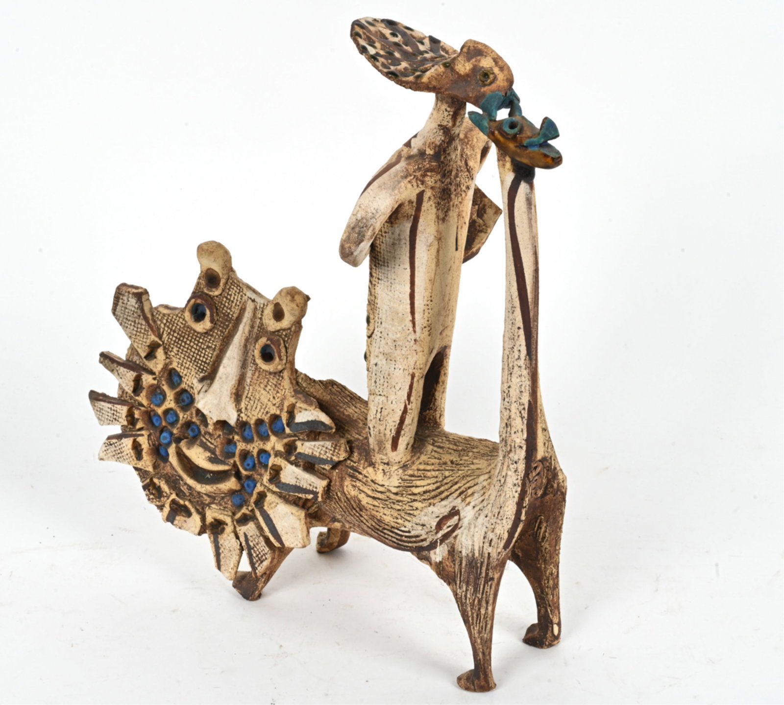 HAL FROMHOLD MID-CENTURY STUDIO CERAMIC SCULPTURE (1 of 12)