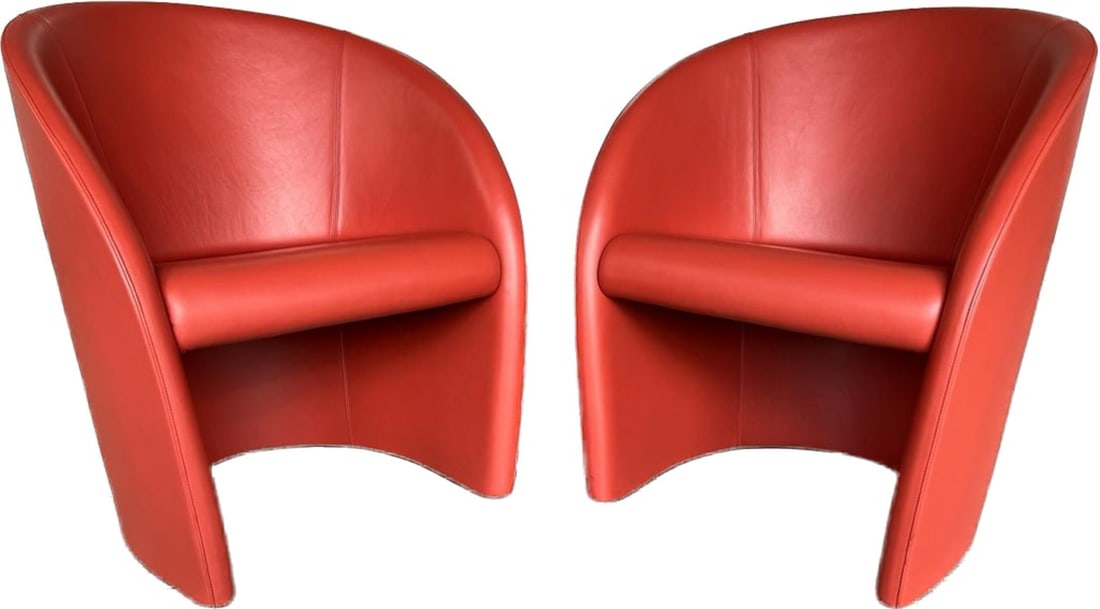 LELLA MASSIMO VIGNELLI ARMCHAIRS FOR POLTRONA FRAU (1 of 20)