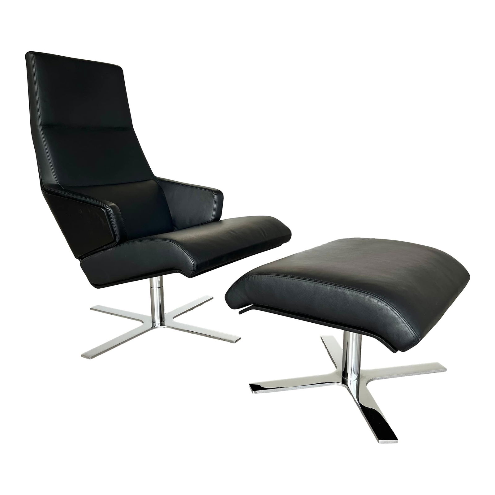 LOUNGE CHAIR AND OTTOMAN BY CHRISTIAN WERNER (1 of 15)