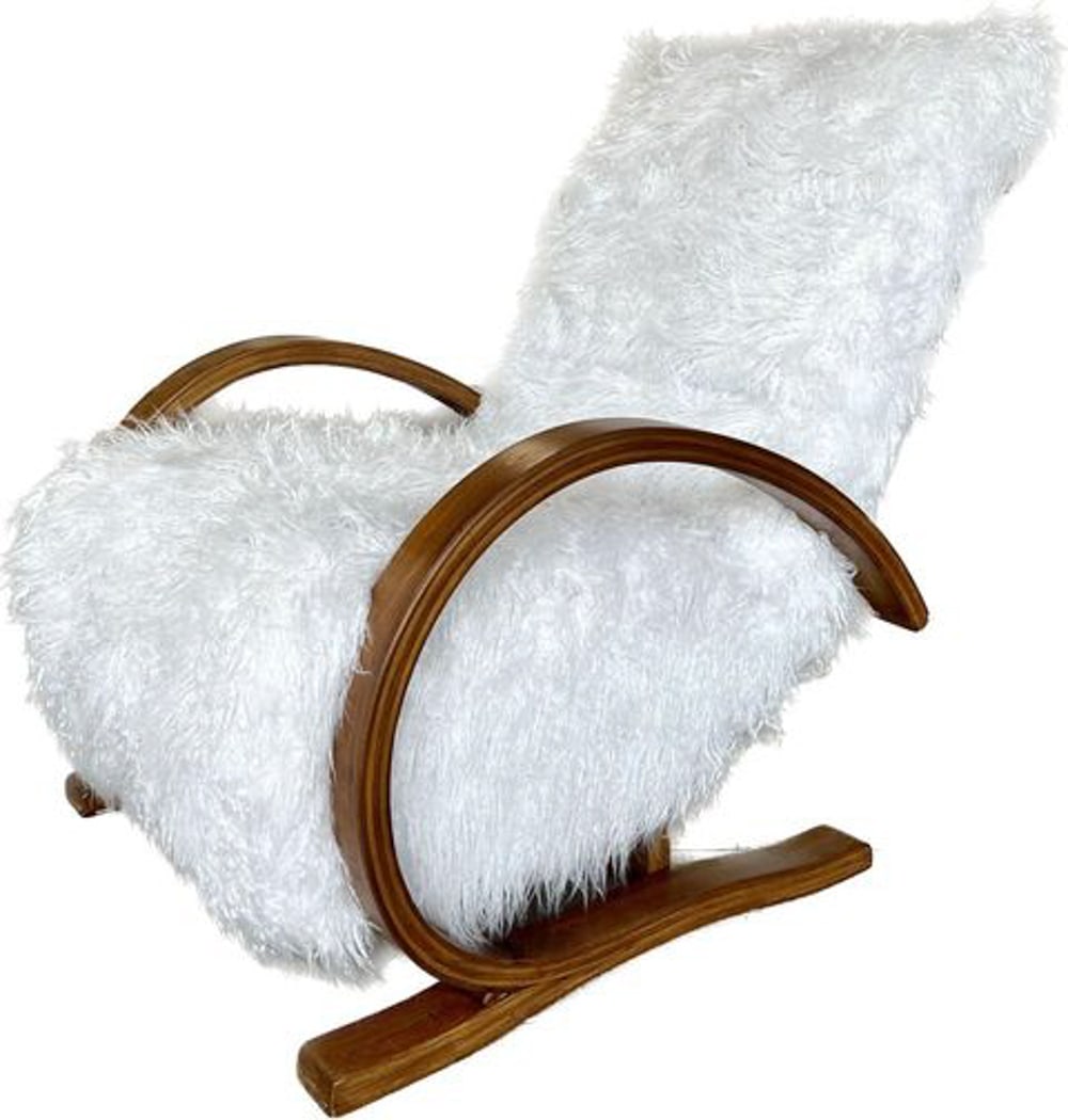 ART DECO BENTWOOD ARMCHAIR ATTR. JINDRICH HALABALA (1 of 20)