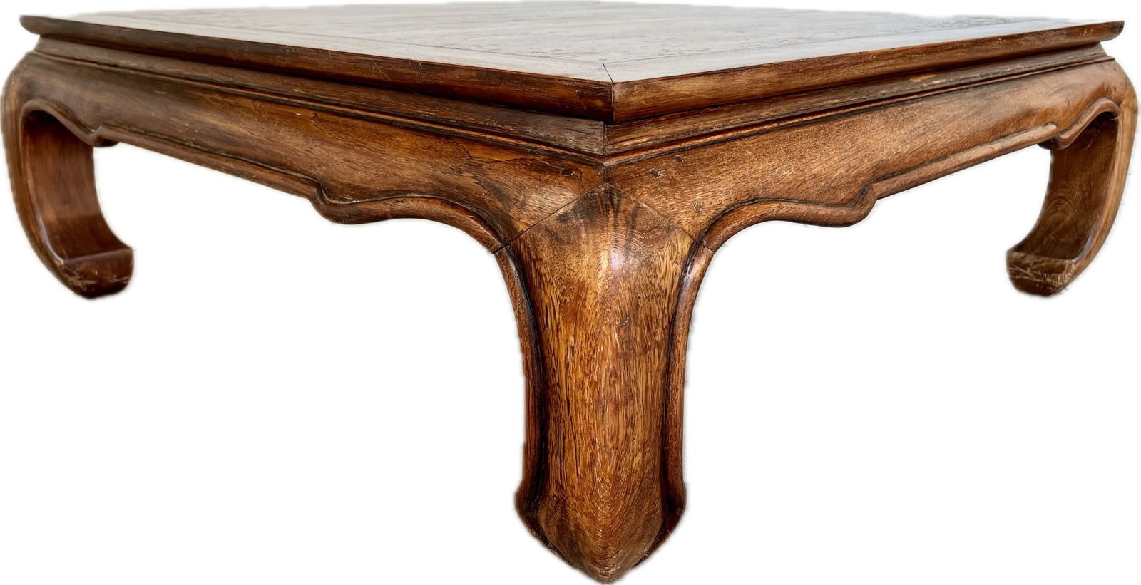 VINTAGE SQUARE CHINOISERIE CARVED COFFEE TABLE (1 of 18)
