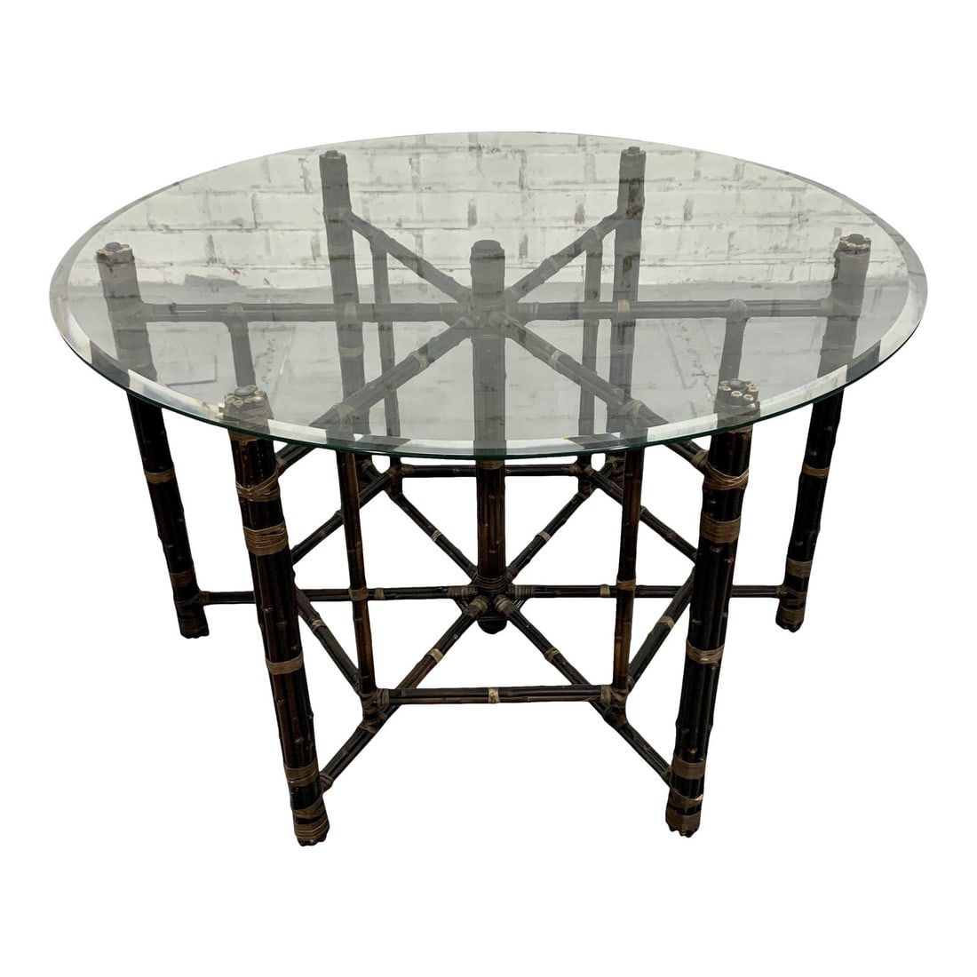 CALIFORNIA MODERN DINING TABLE ATTR. MCGUIRE (1 of 13)