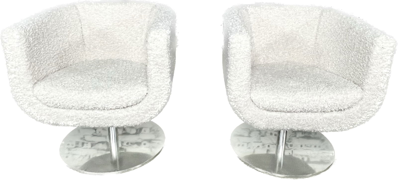 (2) B&B ITALIA ROTATABLE ARMCHAIRS BY JEFFREY BERN (1 of 19)