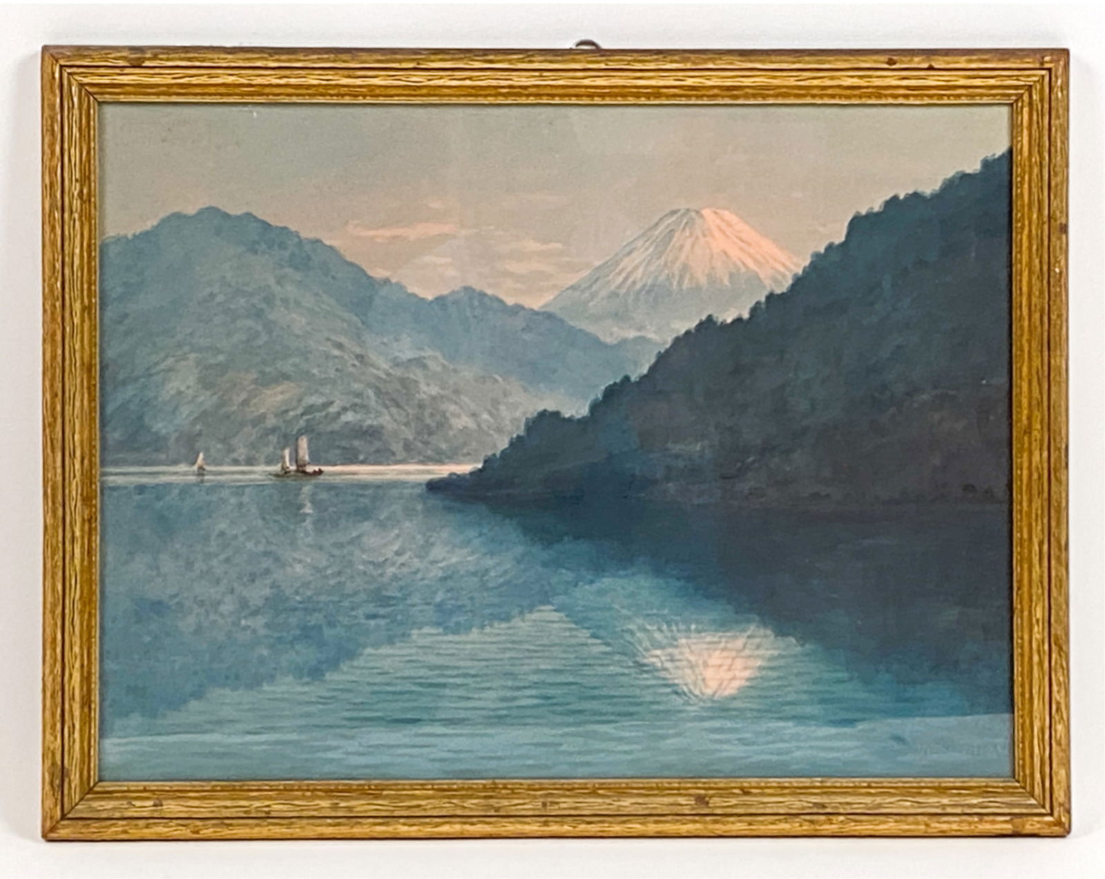 H. YOSHIDA ANTIQUE JAPANESE WATERCOLOR (1 of 5)