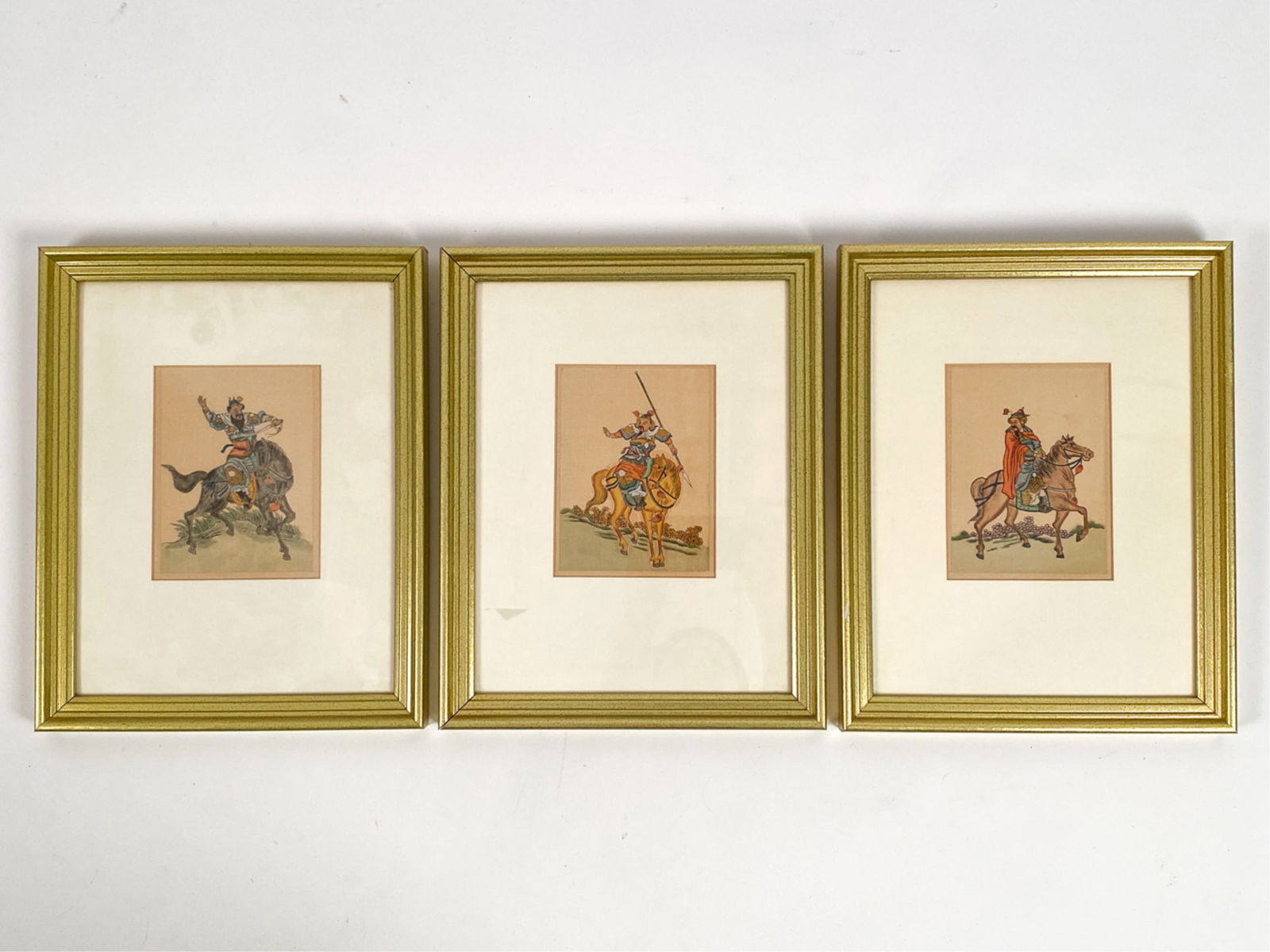 (3) VINTAGE CHINESE COLORED PRINTS (1 of 8)