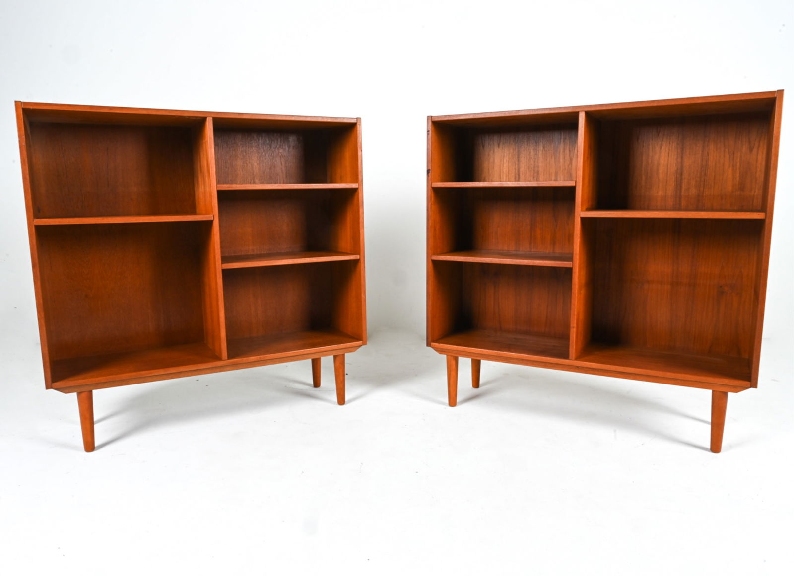 PAIR OF AEJM MOBLER DANISH TEAK BOOKCASES (1 of 12)