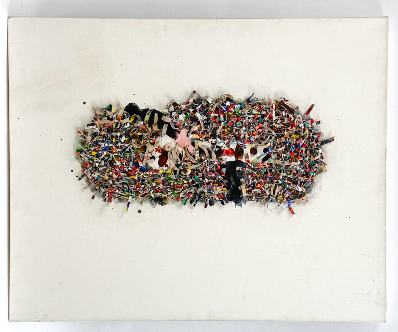 "ENTRELACS" BY SIN SUNG-HY 1977 ACRYLIC ON CANVAS (1 of 10)