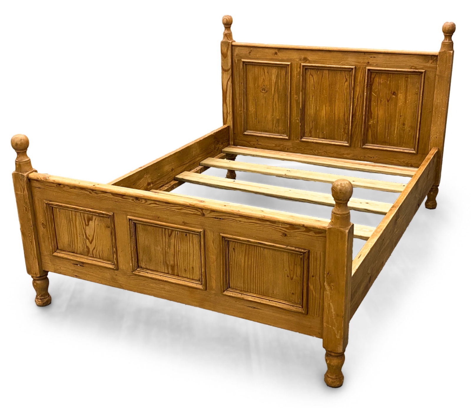 FRENCH COUNTRY PINE BED (1 of 12)