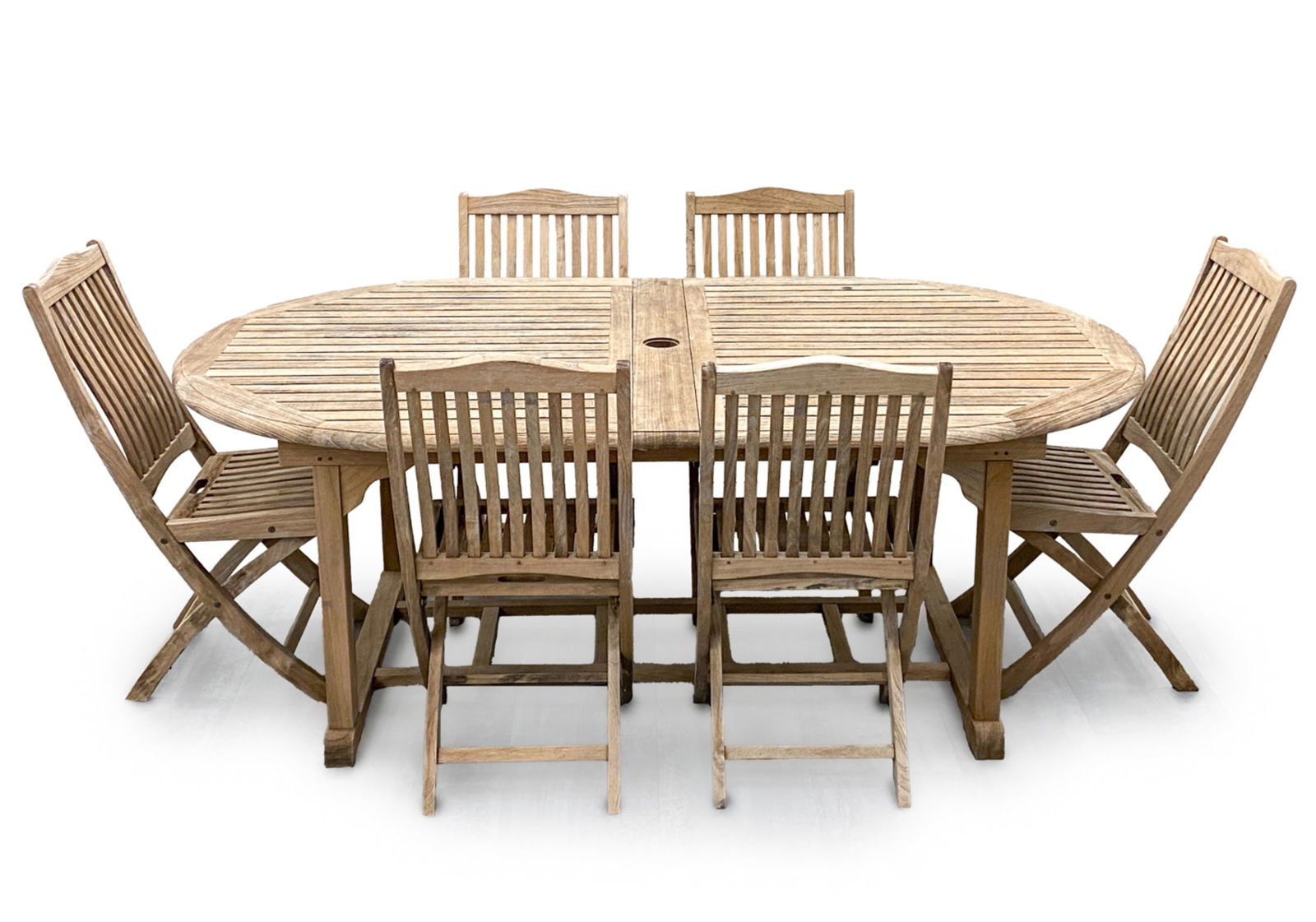 COUNTRY CASUAL OUTDOOR TEAK FURNITURE SUITE (1 of 20)