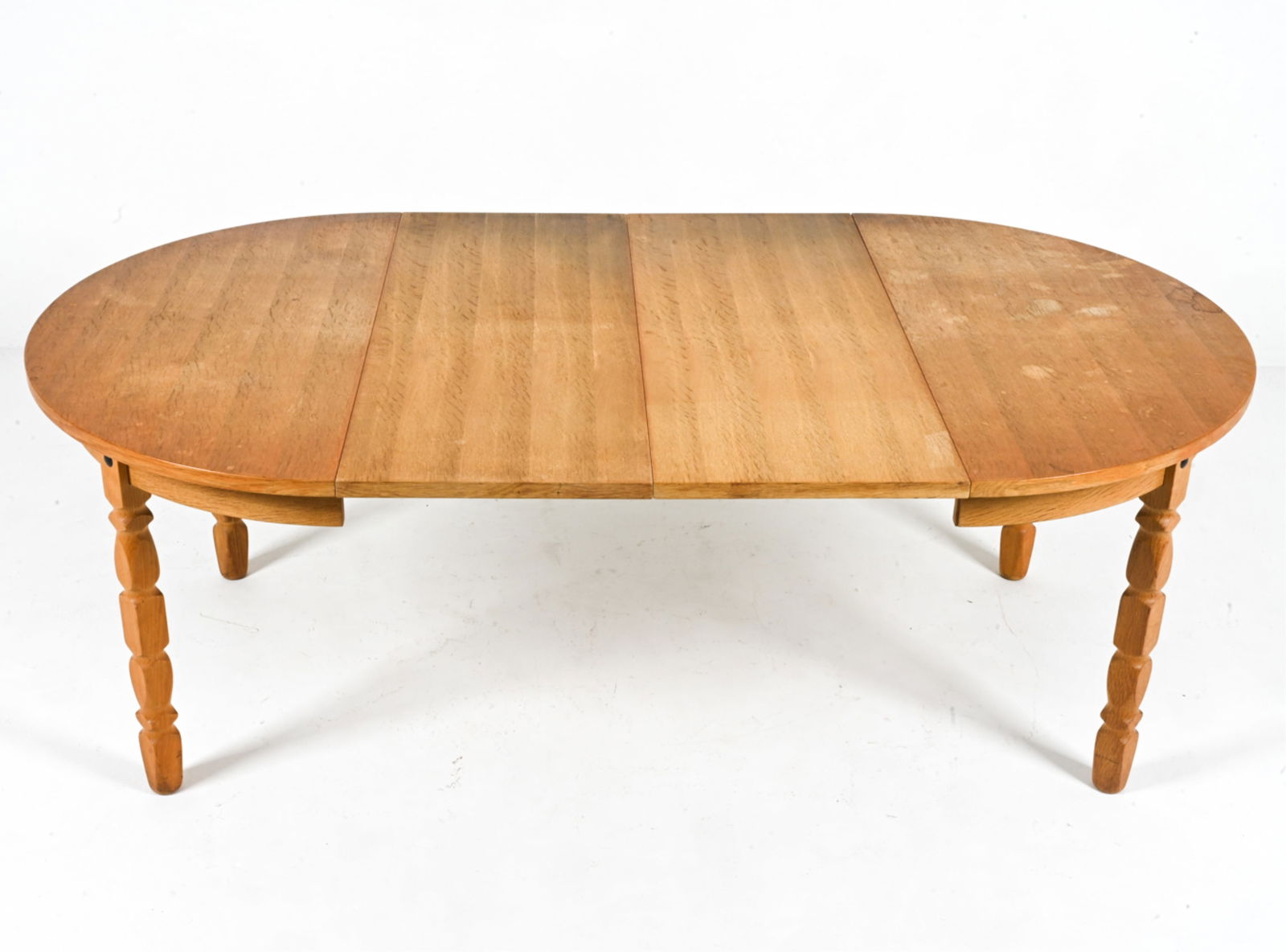 MANNER OF HENNING KJAERNULF OAK DINING TABLE (1 of 15)