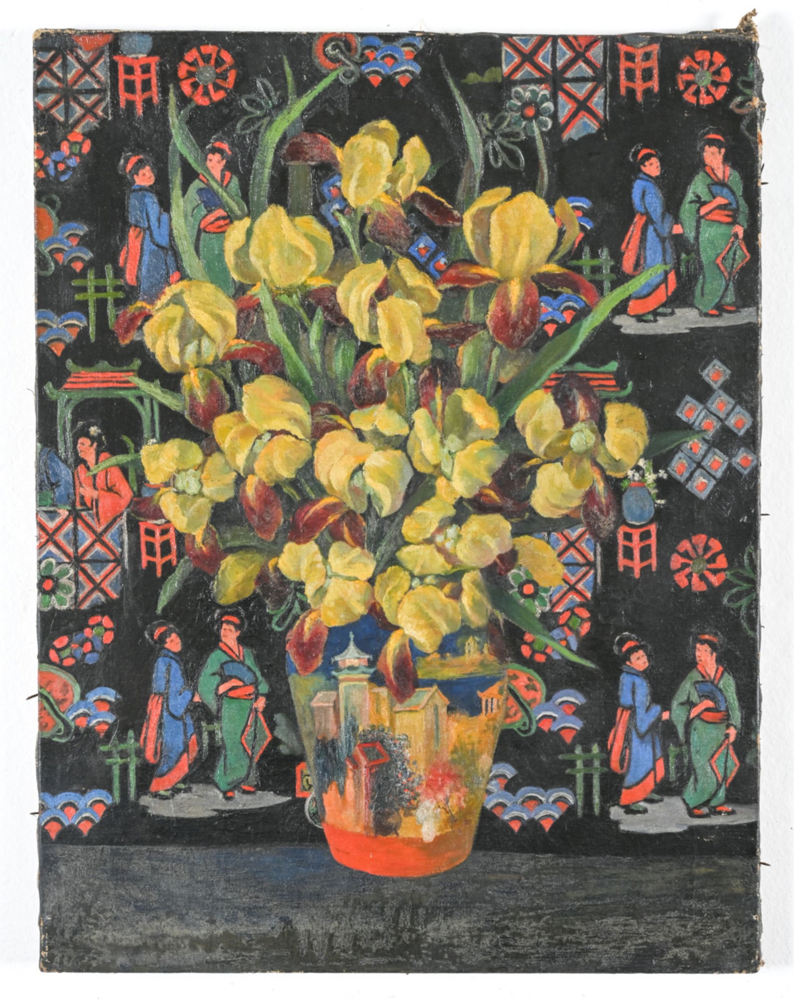 EARLY 20TH C. MODERNIST O/C STILL LIFE (1 of 10)