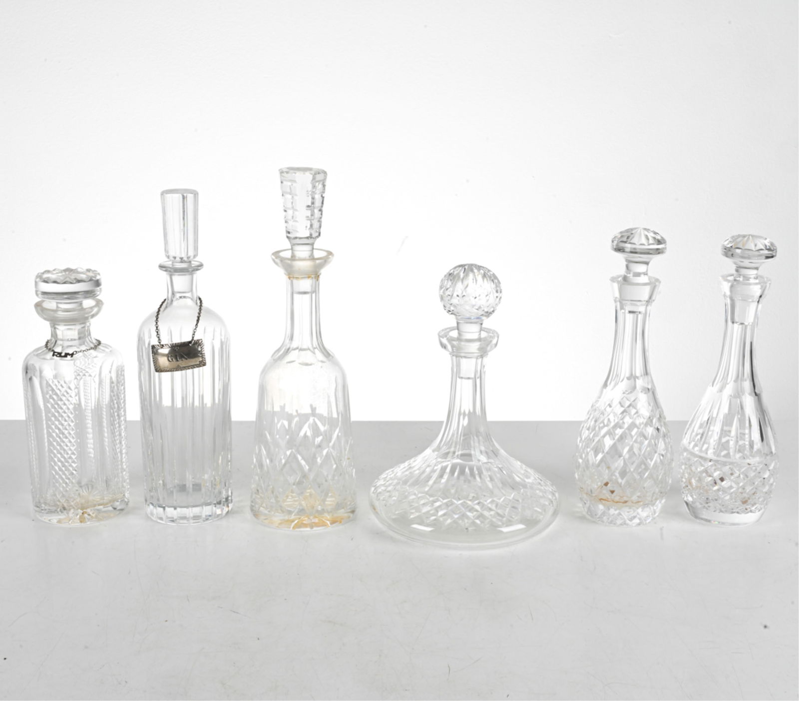 (6) WATERFORD & BACCARAT CRYSTAL DECANTERS (1 of 14)