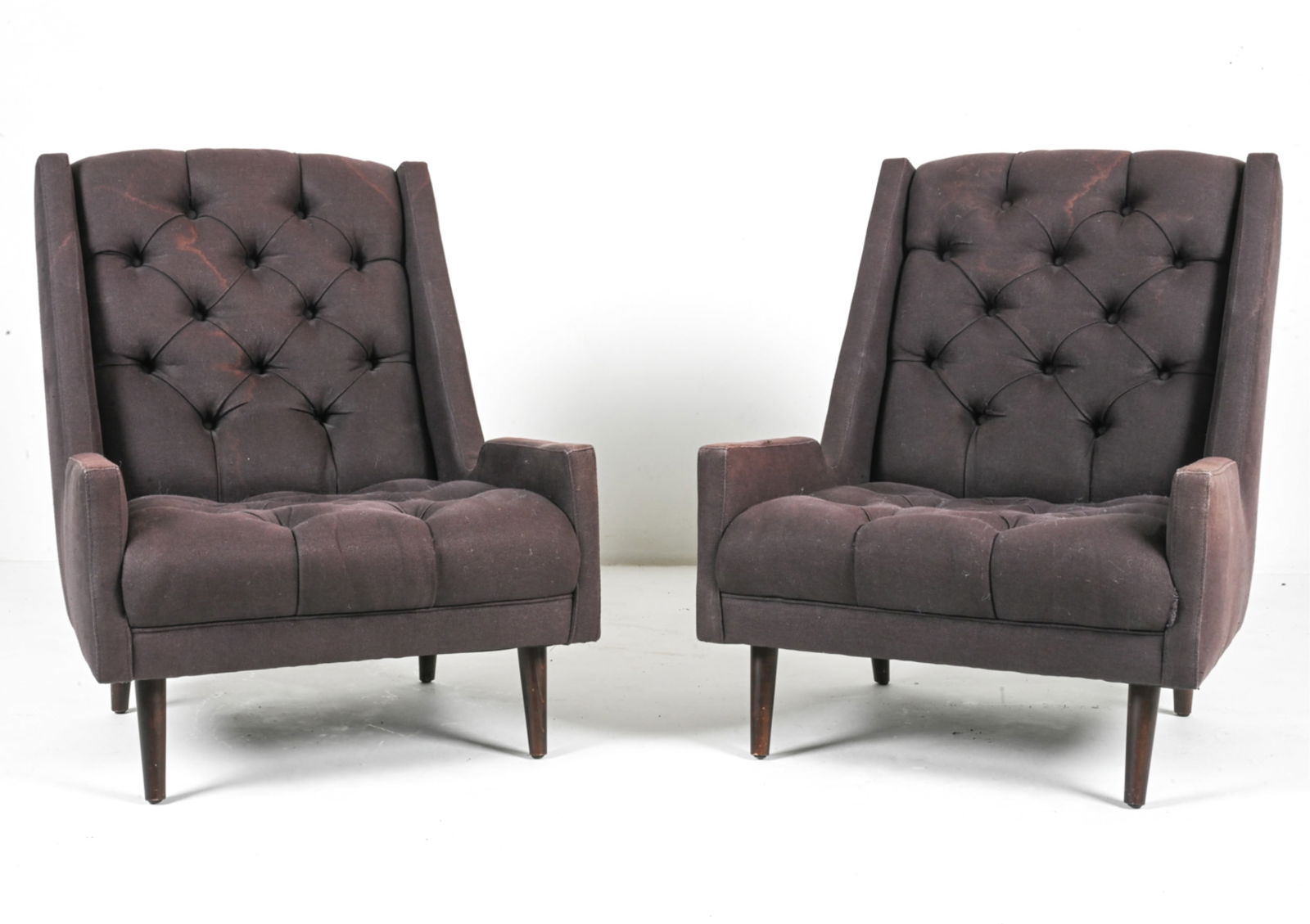 PAIR OF JONATHAN ADLER "PARKER" LOUNGE CHAIRS (1 of 19)