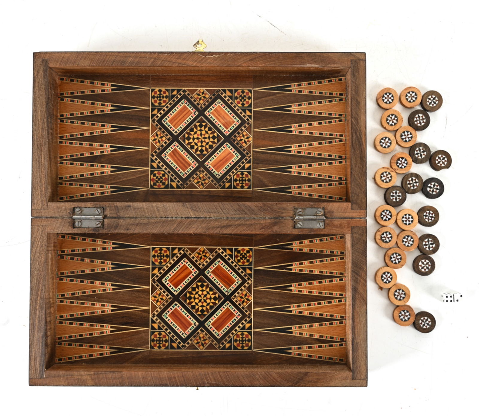 DAMASCUS SYRIAN INLAID GAMES BOARD (1 of 16)