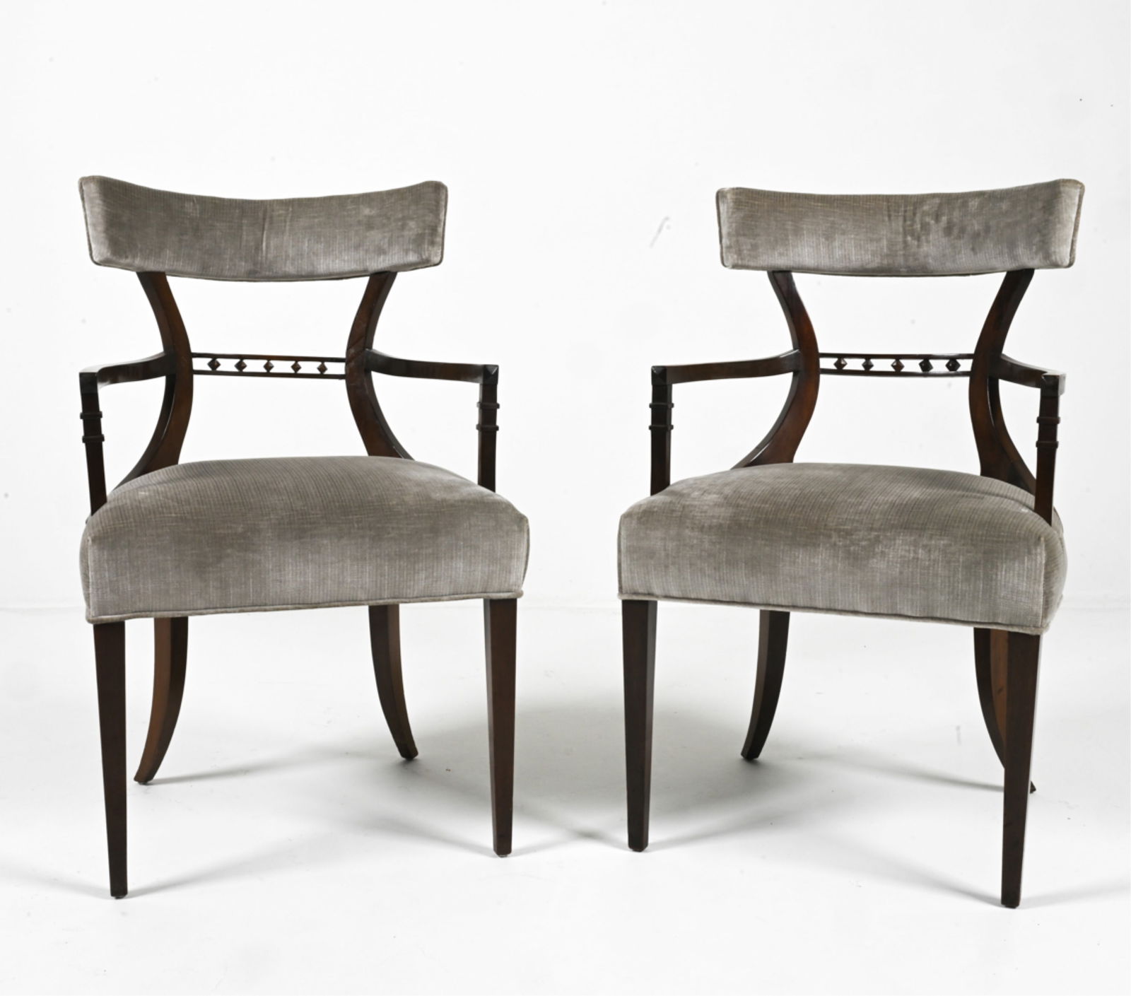 PAIR OF EARLY 20TH C. NEOCLASSICAL ARMCHAIRS (1 of 13)