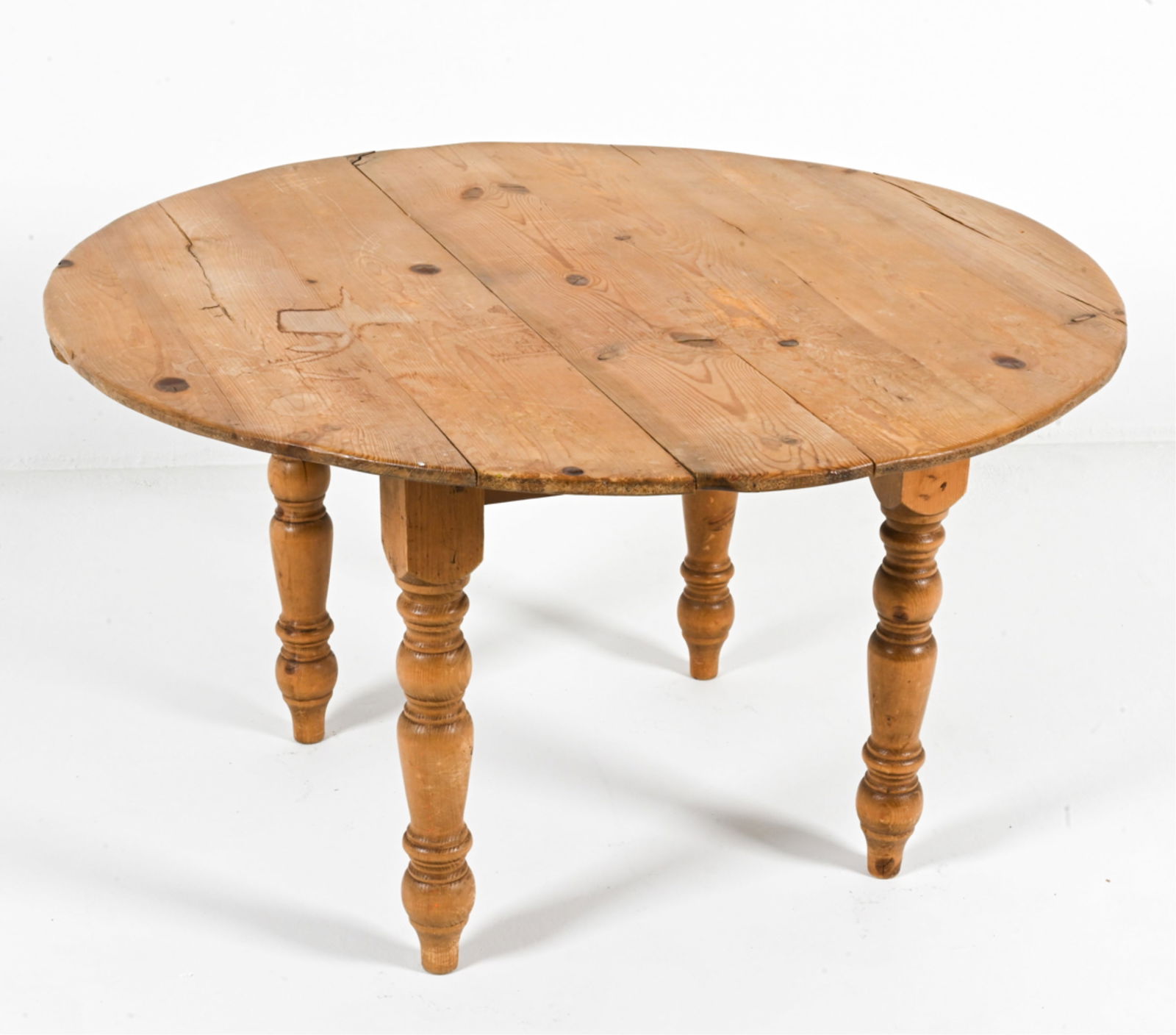 ANTIQUE PINE BREAKFAST TABLE (1 of 15)
