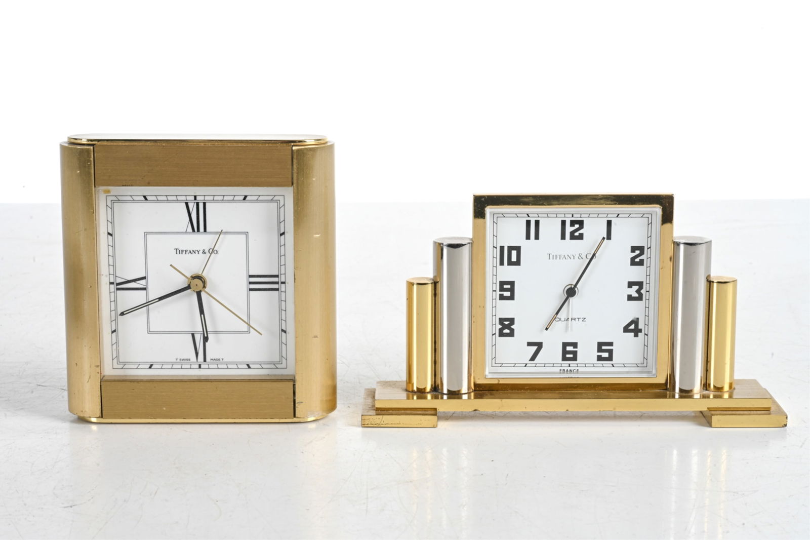 (2) TIFFANY & COMPANY DESK CLOCKS (1 of 14)