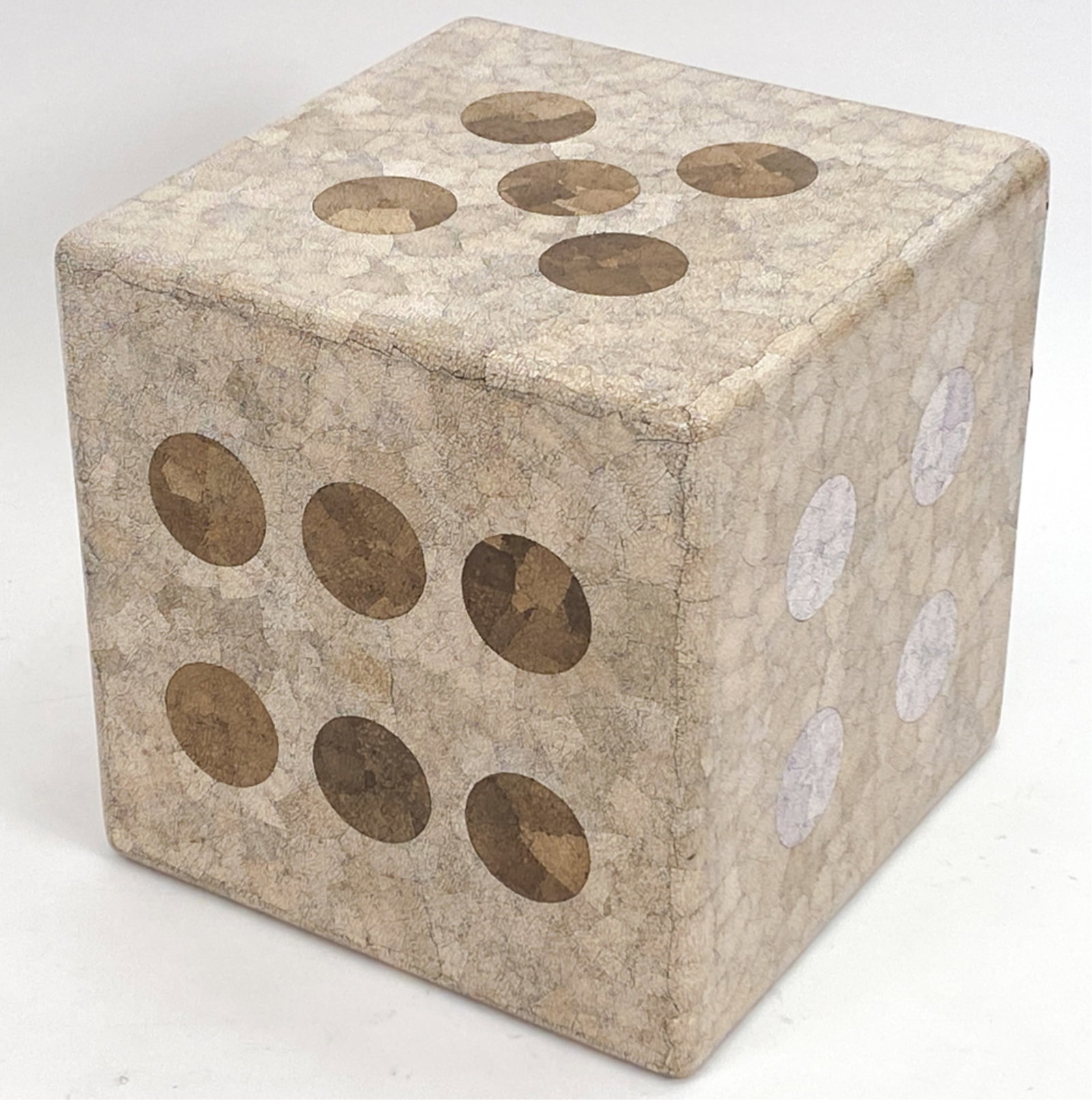 VINTAGE MAITLAND SMITH DICE SIDE TABLE (1 of 11)