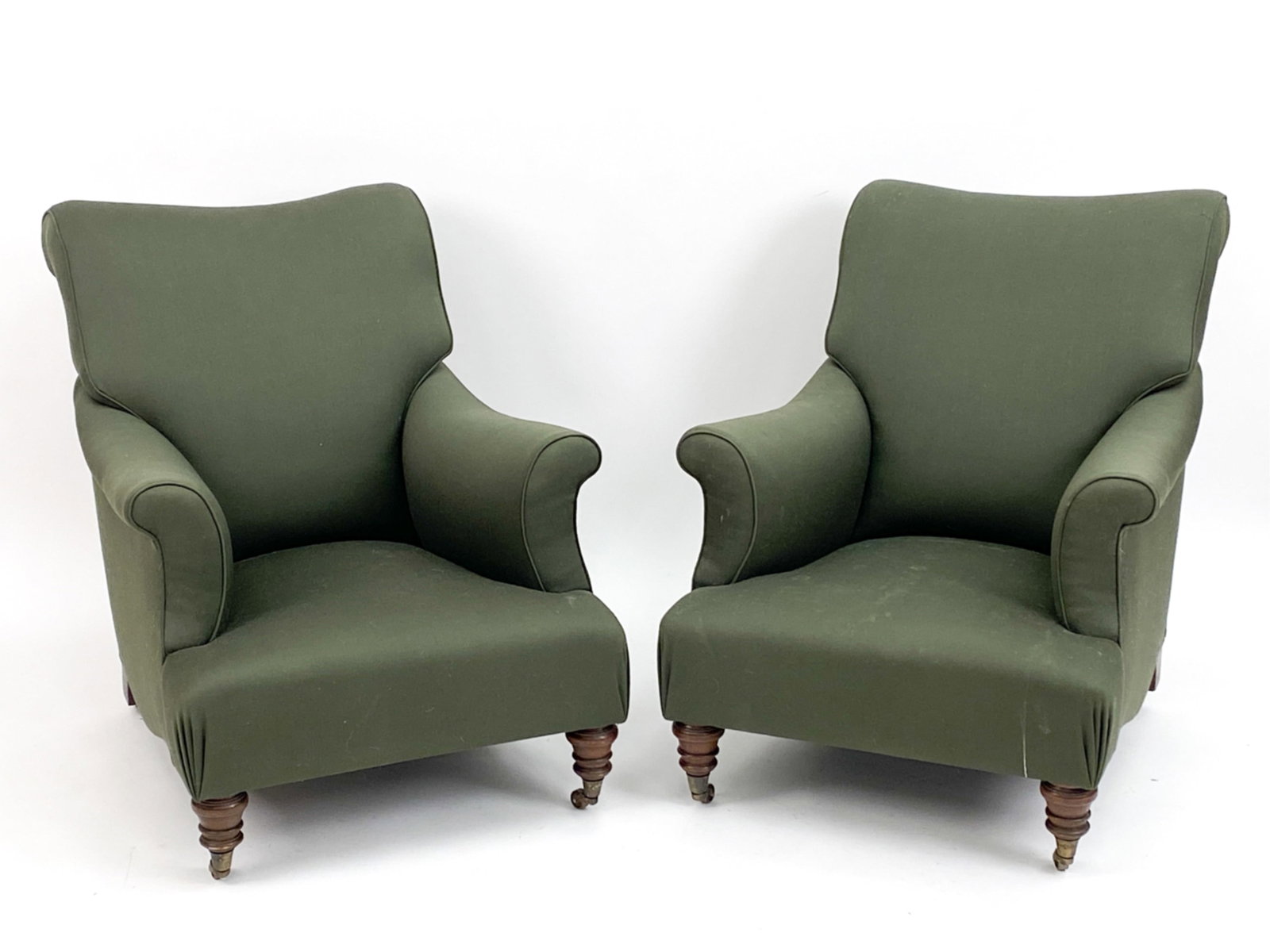 (2) LOUNGE CHAIRS IN THE NAPOLEON III STYLE (1 of 13)