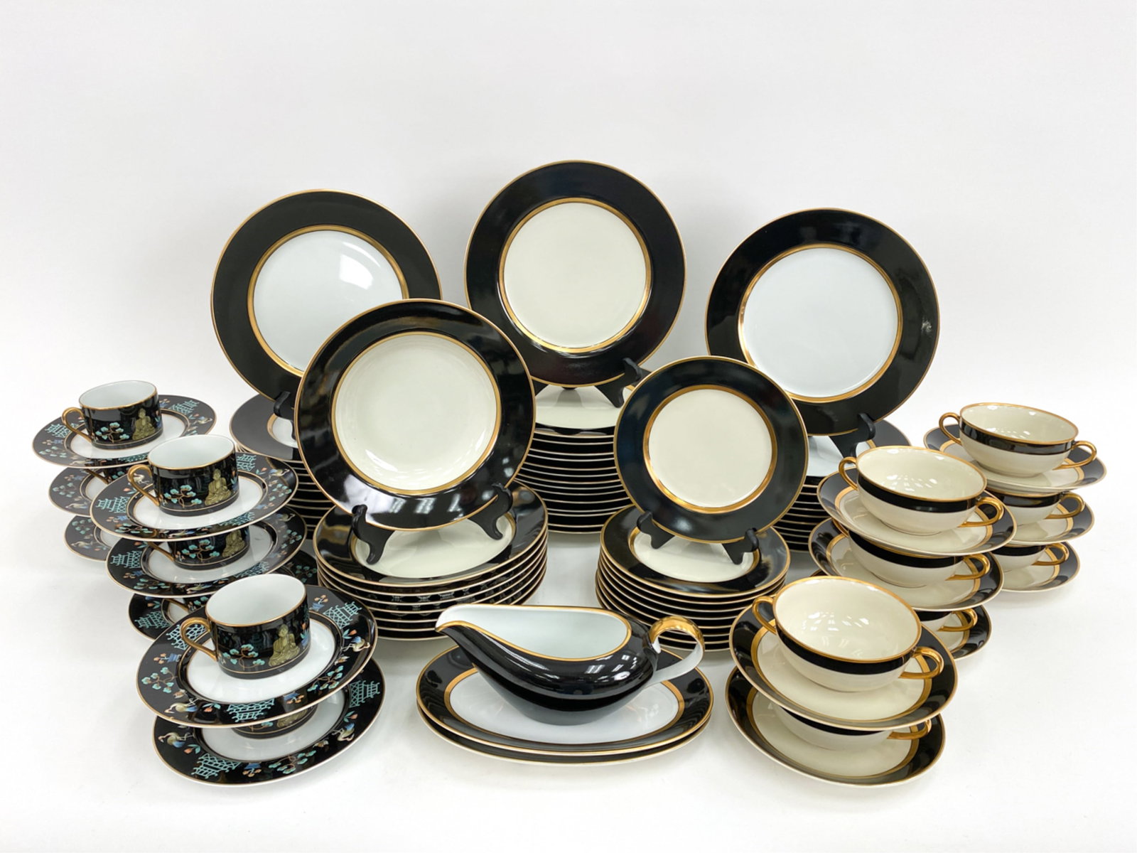 FITZ AND FLOYD "RENAISSANCE" & "CHINOISERIE" (1 of 14)