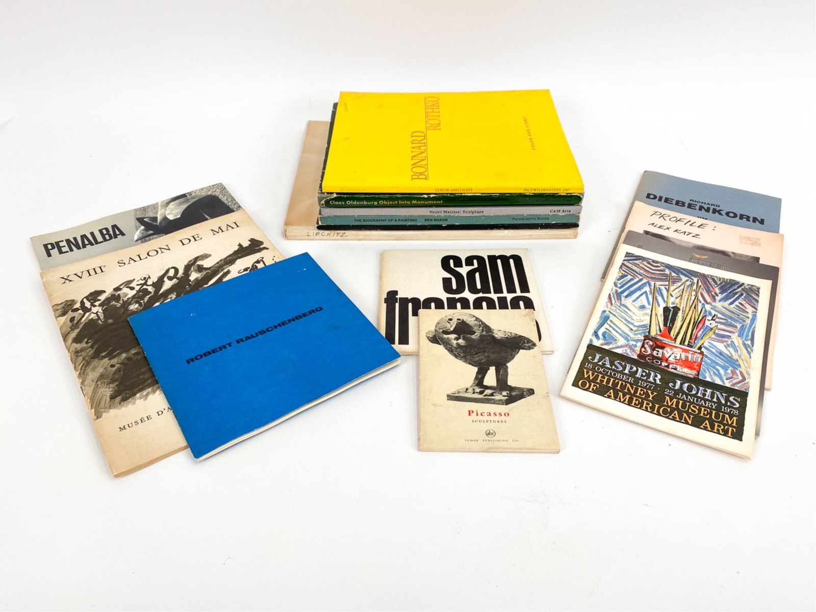 (15) GROUPING OF MODERN ART BOOKS (1 of 16)