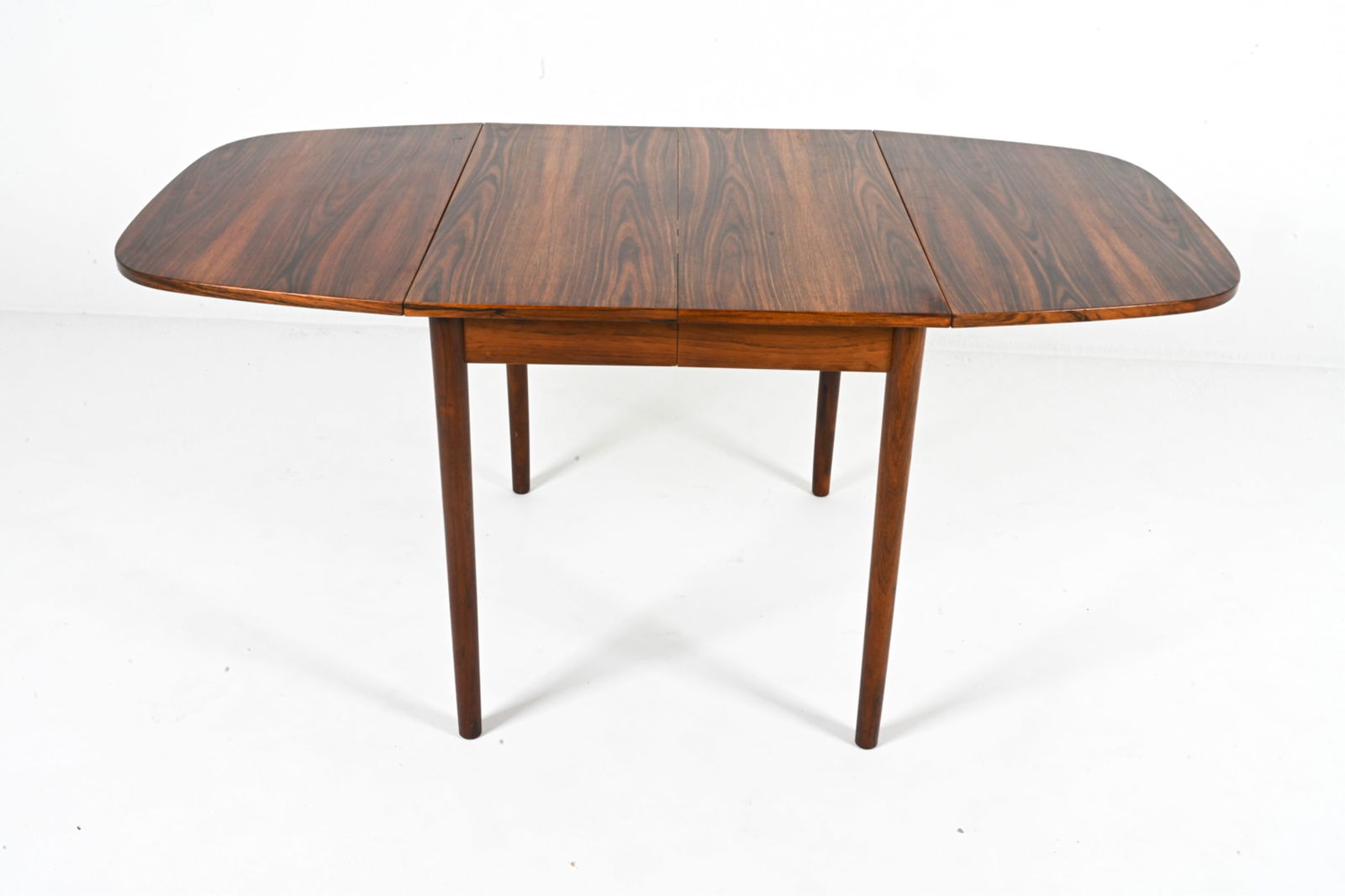 ARNE VODDER-STYLE ROSEWOOD EXTENSION DINING TABLE (1 of 14)