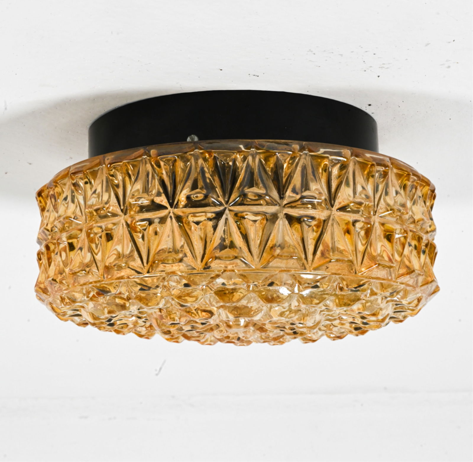 MANNER OF HELENA TYNELL GLASS FLUSH-MOUNT LIGHT (1 of 10)