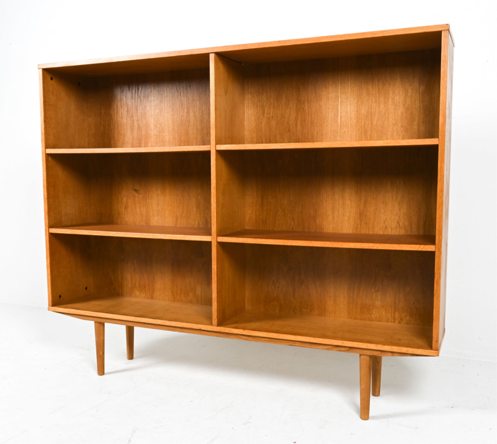SCANDINAVIAN MID-CENTURY OAK BOOKCASE (1 of 12)