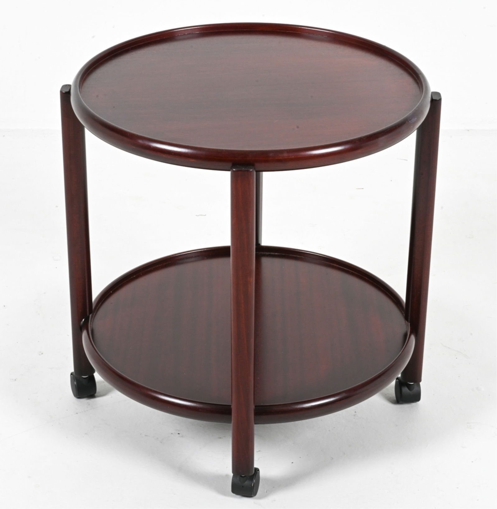 DANISH MODERN TRAY-TOP TROLLEY SERVING TABLE (1 of 10)