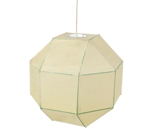 ATTR. FRITZ WAUER GEOMETRIC RESIN COCOON PENDANT