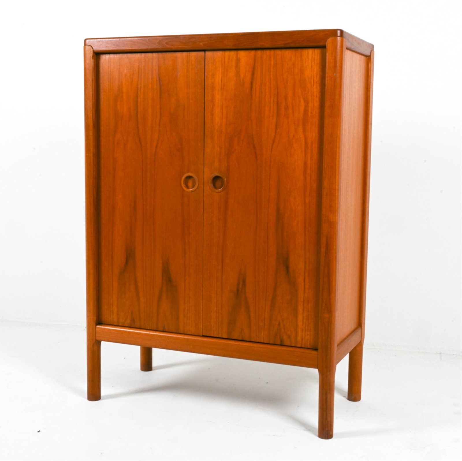 DANISH TEAK HIGHBOARD, C. 1970'S (1 of 14)