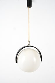 TEMDE SPACE AGE MODEL 727 ORB PENDANT LIGHT