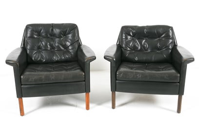 (2) GLATZEL FOR KILL INTERNATIONAL LEATHER CHAIRS